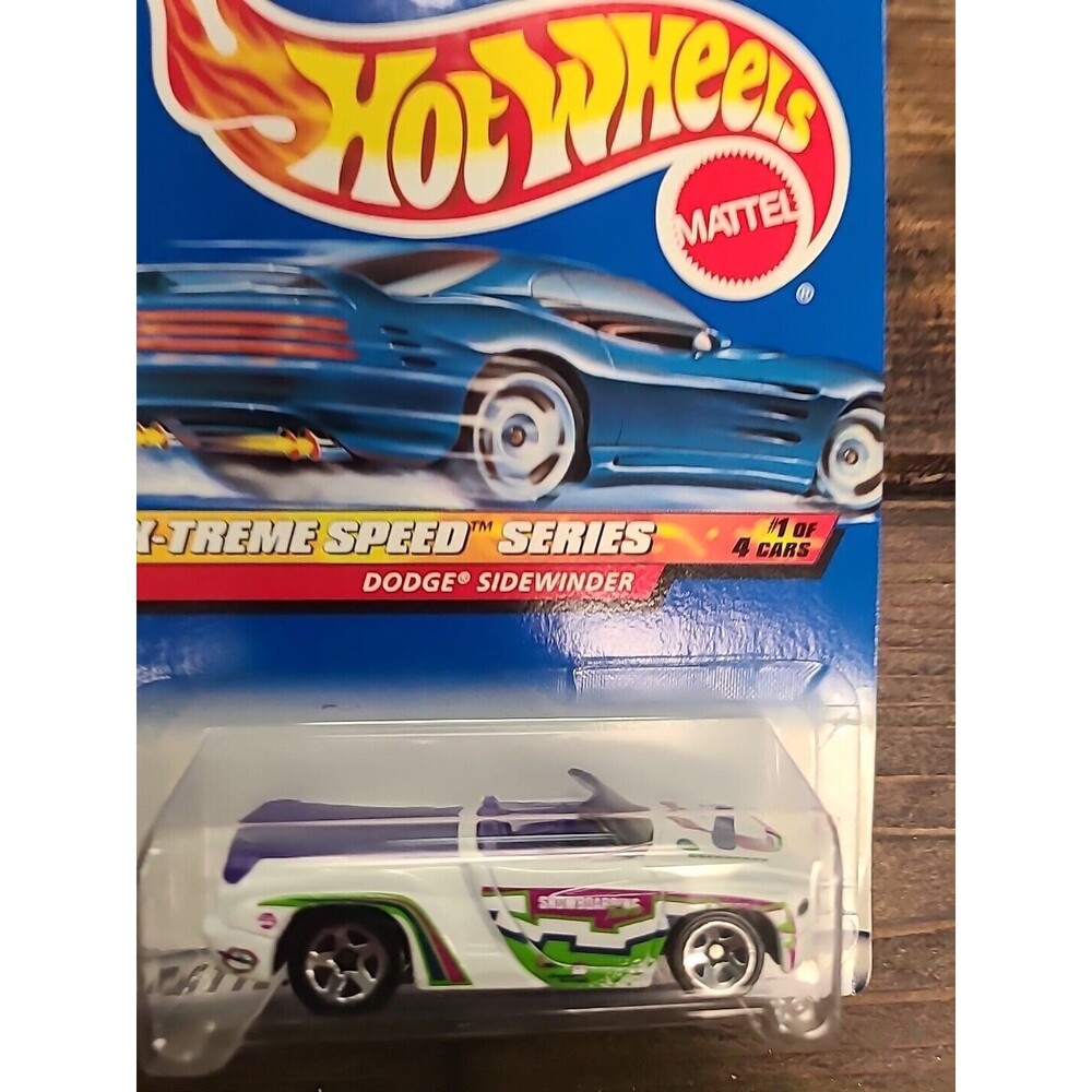 Vintage NOS 1999 Hot Wheels X-Treme Speed Series #965 Dodge Sidewinder 1 of 4